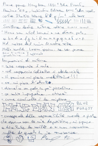 05 - Hong Dian 1851 Blue Forest.jpg (173.76 KiB) Visto 2915 volte Scrittura - Hongdian 1851 "Blue Forest" - Abulafia