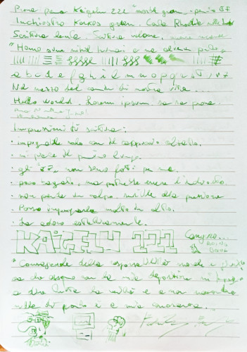 Scrittura - Kaigelu 222 - Abulafia