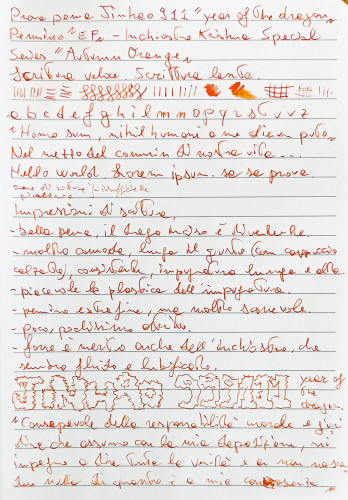 Scrittura - Jinhao 911 &quot;Year of the dragon&quot; - Abulafia