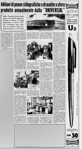 1961-08 Reportage Attività Universal.jpg (910.8 KiB) Visto 7591 volte Agosto 1961 - Articolo su Universal