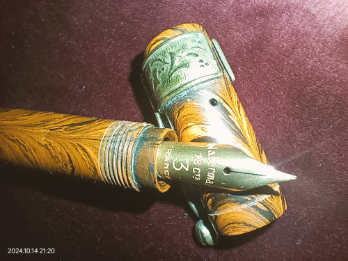 IMG20241014212042.jpg (1 MiB) Visto 2059 volte La foto non è ottimale, ma il pennino sembra in discreto stato