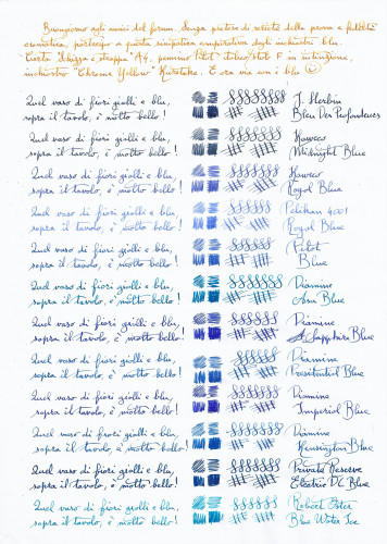 Comparativa inchiostri blu.jpg (4.07 MiB) Visto 2662 volte Comparativa Blu