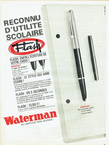 waterman flash - adv 1965.jpg (173.24 KiB) Visto 2747 volte adv 1965