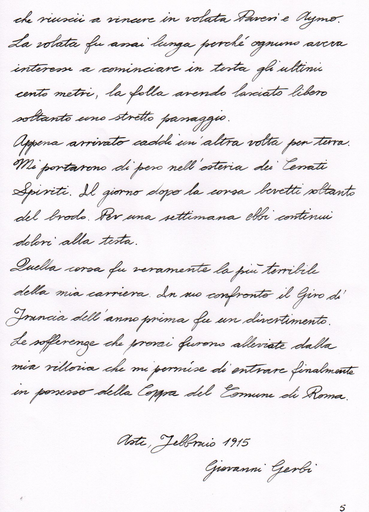 Giovanni Gerbi - Credetti Morire (5) - Metodo Palmer