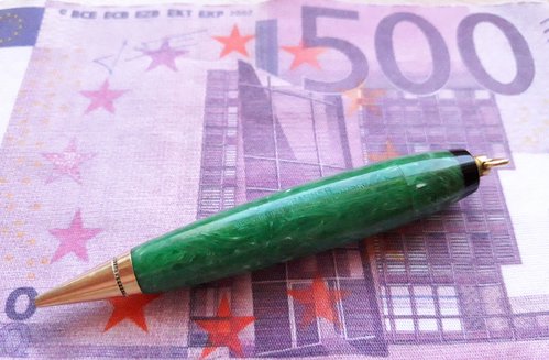 Parker Duofold Pencil jade green 1931 - 1.jpg (3.16 MiB) Visto 5402 volte Parker Duofold Vest Pocket Pencil jade green - 1930