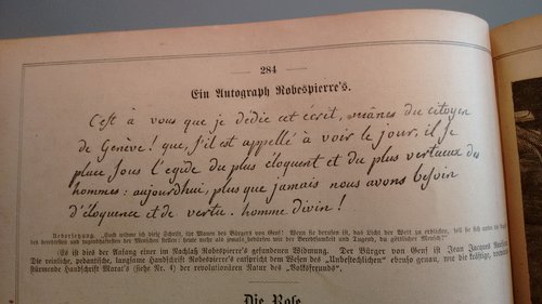 Robespierre's.jpg (1.08 MiB) Visto 5766 volte La grafia di Robespierre mi pare un esempio di coulée inclinata. Molto elegante e decisamente incorrotta.