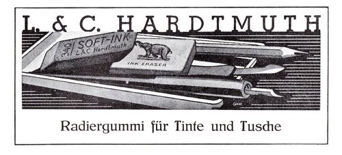 4. L.&C. HARDTMUTH - Ink eraser gum - 1937. St. Kassian Kalender, Jahrgang 235.jpg (1.79 MiB) Visto 4598 volte L.&C. HARDTMUTH - Ink eraser gum - 1937. St. Kassian Kalender, Anno 235.