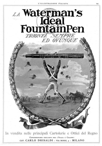 13. WATERMAN - modello x - L'Illustrazione Italiana - Anno LI. N.25 - 1924-06-22 - pag.827.jpg (216.84 KiB) Visto 3962 volte WATERMAN - modello x - L'Illustrazione Italiana - Anno LI. N.25 - 1924-06-22 - pag.827