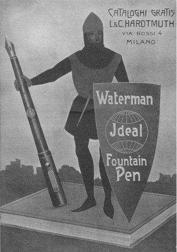 WATERMAN Ideal Fountain Pen - Concessionario L.&C. Hardtmuth (fino al 1913).jpg (2.59 MiB) Visto 3962 volte WATERMAN Ideal Fountain Pen - Concessionario L.&C. Hardtmuth (fino al 1913)