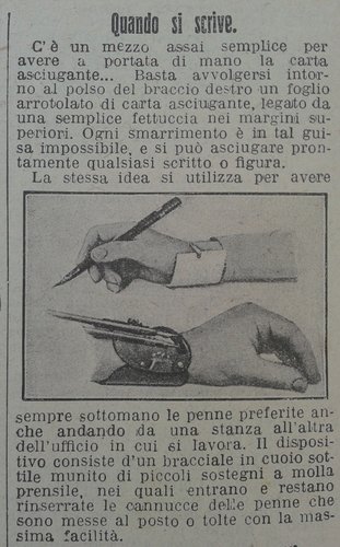 PORTAPENNE DA POLSO La Domenica del Corriere 1919.09.21.jpg (1.13 MiB) Visto 2138 volte PORTAPENNE DA POLSO La Domenica del Corriere 1919.09.21