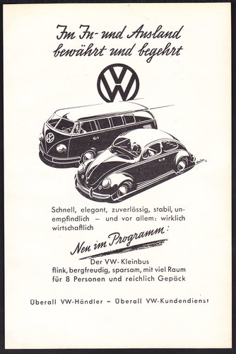 Germany 1950 Mi volkswagen minibus front 038.jpg (711.75 KiB) Visto 3377 volte Wolkswagen minibus 1950