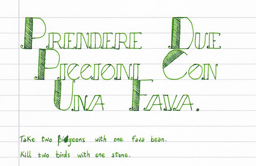 Diamine Kelly Green RK Verdigris Proverbio Piccioni Fava.jpg