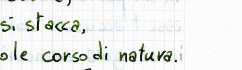 Particolare dello shading