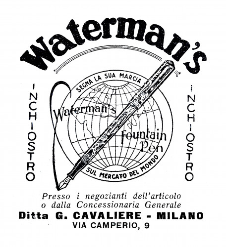 WATERMAN – INK – 1934.03.18. La Domenica del Corriere, Anno XXXVI n.11, pag.14