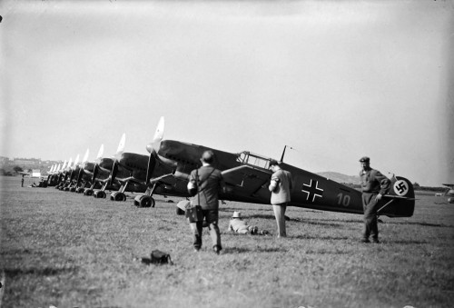 Luftwaffe, 1935: caccia Messerschmitt Bf 109B