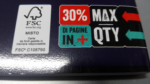 Simbolo di carta da fonti gestite in maniera responsabile