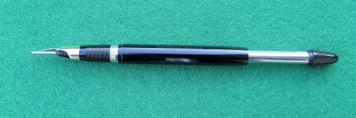 Sheaffer's TM Valiant snorkel Triumph M5 - extended.JPG