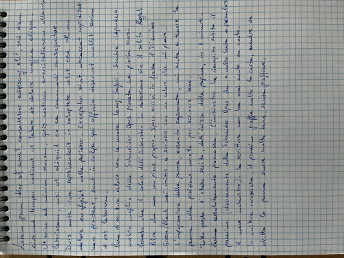 Prima prova di scrittura con Lamy Safari