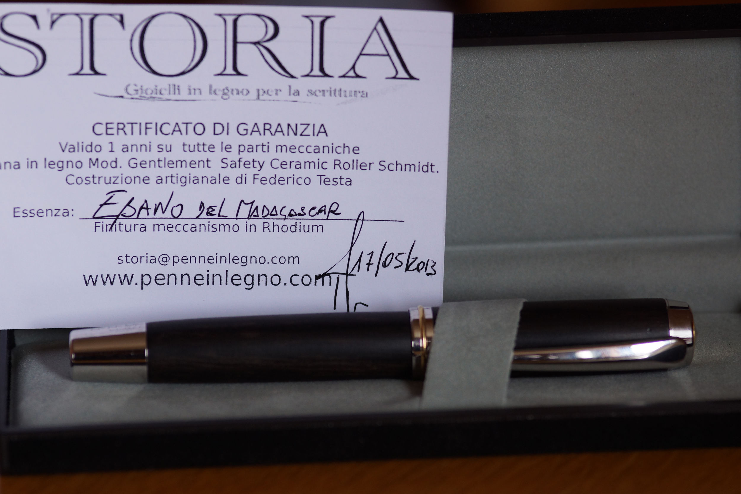 Certificato di garanzia