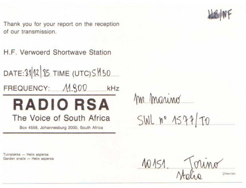 RSA.jpg (35.77 KiB) Visto 2046 volte Radio Sud Africa