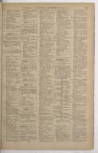 1909 - Annuaire de Commerce Didot-Bottin - pagina 471.jpeg (2.31 MiB) Visto 1231 volte 1909 - Annuaire de Commerce Didot-Bottin - pagina 471<br />Possiamo leggerne il nome e la sua qualifica tra le attività presenti al numero 6 di Rue de Hanovre.