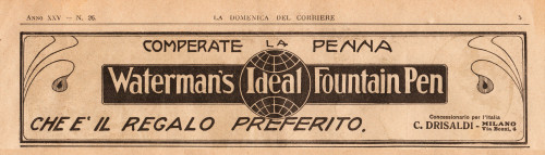 4. WATERMAN – 1923.07.01 – Generica Marca – La Domenica del Corriere – pag.5.jpg (2.95 MiB) Visto 2698 volte WATERMAN – 1923.07.01 – Generica Marca – La Domenica del Corriere – pag.5