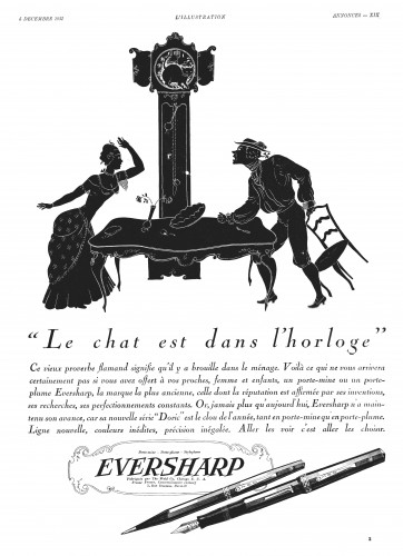 16. EVERSHARP - 1931.12.05 - Doric set - L'Illustration, n° Noël 1931.jpg