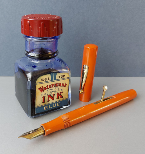 46. WWT. Bottle & Waterman 55 Cardinal 1.jpg