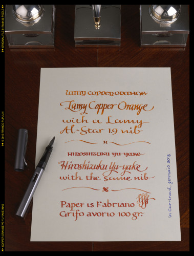 Copper Orange vs Yu-yake inks ©FP.jpg