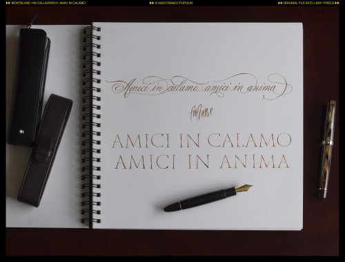 Montblanc 149 Calligraphy, Amici in calamo (1) ©FP.jpg