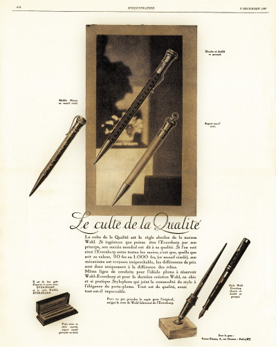 24. EVERSHARP - 1927.12.03 - Eversharp pencils, Wahl pen, Set, Desk set - L'Illustration, N.4422, pag.XX - Copia filtro.jpg