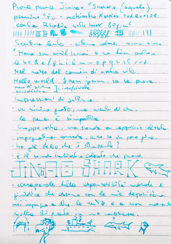 Scrittura - Jinhao Shark - Abulafia