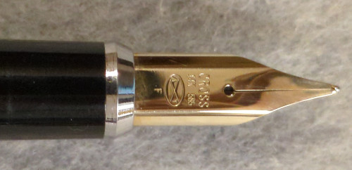 IMG_20241114_204114_811.jpg (708.54 KiB) Visto 8567 volte Cross Century 14K F Gold Plated - Pennino 14K, F (con incisi: "CROSS 14K 585", logo, "F")
