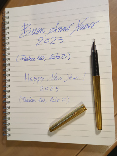 IMG_20241231_174506_360.jpg (1.29 MiB) Visto 2405 volte Buon 2025 - Parker 180 Milleraies