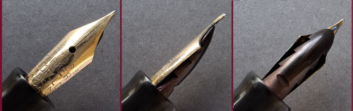 73. VEST-PARKER PEN B&B. Nib and feeder.jpg