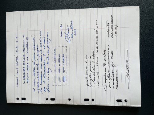 Prova di scrittura