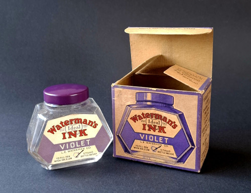 60. WTFV. N°. 372 Bottle and box violet ink.jpg