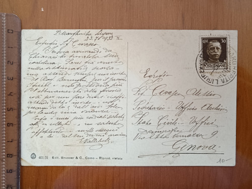 Vecchia cartolina del 1932