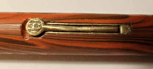 Omas stiloforo ebanite fiammata levetta