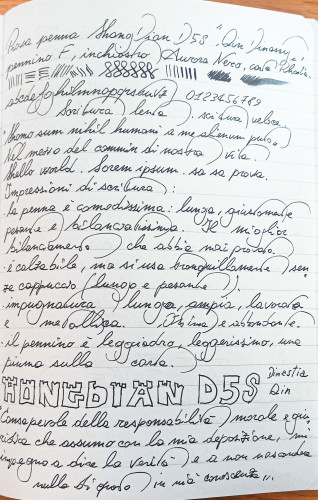 Hongdian D5S - Abulafia (scrittura)