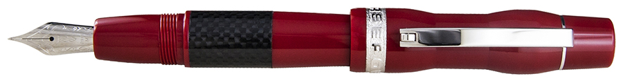Delta Horsepower Special Edition Red Cromo Fountain Pen - Penna Stilografica.jpg