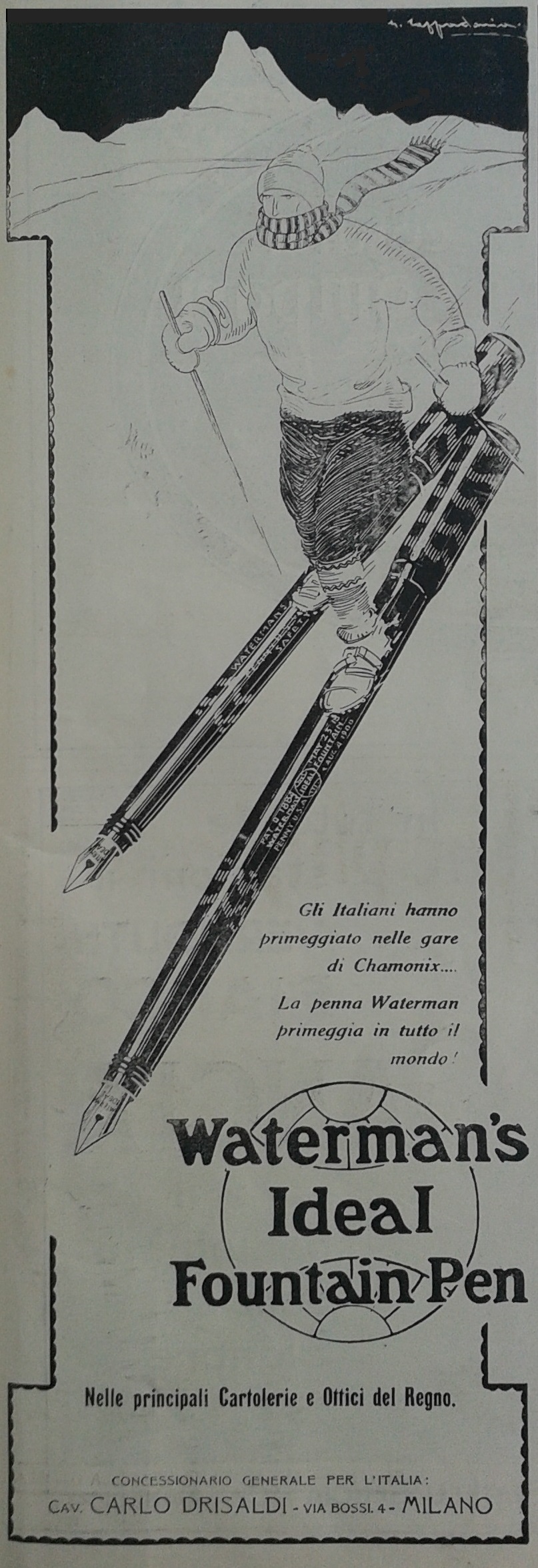 15. WATERMAN - modello safety - 1924-02-10 -L'Illustrazione Italiana - Anno LI. N.6 -  pag.151.jpg