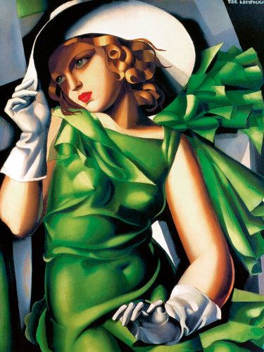 Tamara de Lempicka: &quot;Donna col cappello&quot;