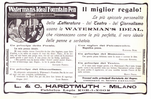 1. WATERMAN - 1909-12-20 La donna - quindicinale del Giornale LA TRIBUNA, Torino - Anno V N.120, numero doppio - pag.48.jpg