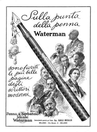4. WATERMAN - 1926-01-24. Suppl. di Natale e Capo d'Anno - L'Illustrazione Italiana 1925-1926.jpg