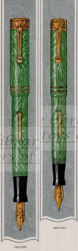 14. 1928. Wahl Eversharp 1928 catalog Green Jade SC #4 and #2 collage.jpg