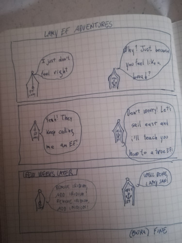 Lamy EF adventures 1