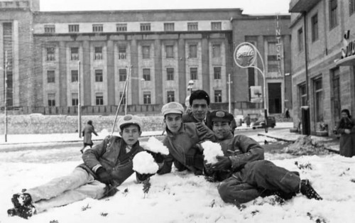 1956: l'Italia sperimenta un freddo eccezionale: a Cagliari nevica