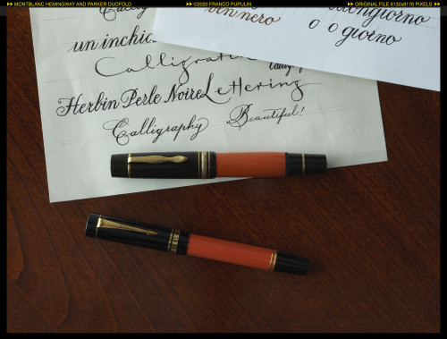Montblanc Hemingway and Parker Duofold (1) ©FP.jpg
