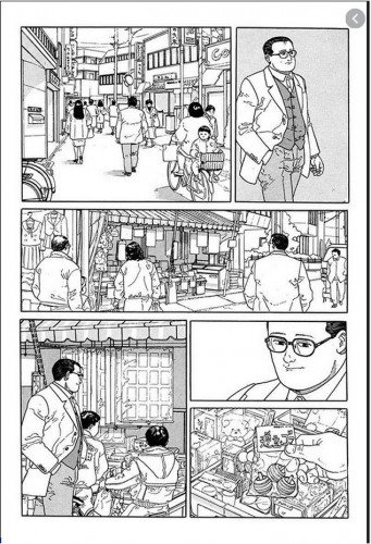 L'uomo che cammina - Jiro Taniguchi